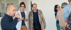 Marie-Francine et son désormais ex (Denis Podalydès). DR
