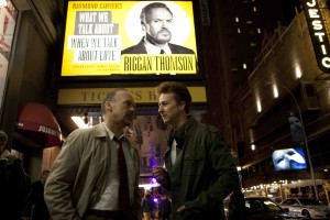 Riggan Thomson (Michael Keaton) et Mike Shiner (Edward Norton) sur Broadway. DR
