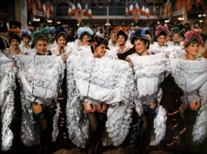 Le ballet des crinolines au Moulin Rouge. DR