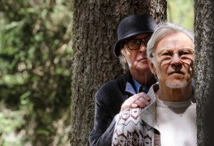 Fred (Michael Caine) et Mick (Harvey Keitel).  Photos Gianni Fiorito