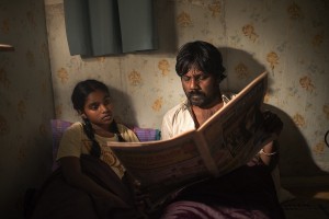 Illayaal (Claudine Vinasithamby) et Dheepan (Antonytahasan Jesuthasan)