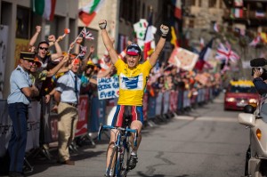 Et une victoire de plus pour Lance Armstrong (Ben Foster). DR 