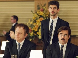 John  C. Reilly, Ben Whishaw et Colin Farrell.  DR