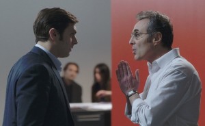 Pio Marmaï et Gilbert Melki dans "Vendeur". DR