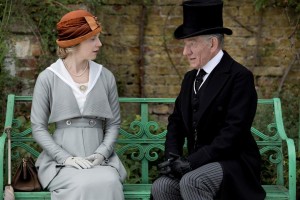 Ann Dermot (Hattie Morahan) et Sherlock Holmes. DR