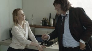 Inès (Sandra Hüller) et... Toni Erdmann (Peter Simonischek). DR 