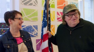 Michael Moore se réjouit du pouvoir des femmes. DR