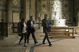 Felicity Jones, Tom Hanks et Omar Sy. DR