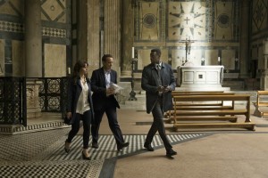 Felicity Jones, Tom Hanks et Omar Sy. DR