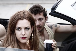 Krystal (Riley Keough) et Jake (Shia LaBeouf). DR