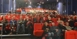 Dans la salle de cinéma du Casino JOA. DR