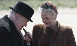 Brian Cox (Winston Churchill) et Miranda Richardson (Clemmie). DR 