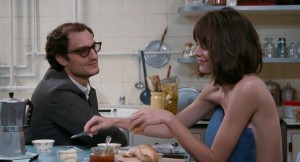 Jean-Luc Godard (Louis Garrel) et Anne (Stacy Martin). DR