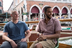 Spencer Stone et Anthony Sadler à Venise. DR