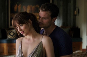 Ana (Dakota Johnson) et Christian (Jamie Dornan) désormais mariés. DR 