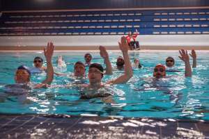 La natation synchronisée masculine, un sport d'hommes? DR