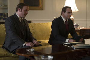 Dick Cheney et Donald Rumsfeld (Steve Carell). Photos Matt Kennedy