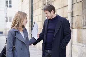 Daphné Despero (Alice Isaaz) et Frédéric Koska (Bastien Bouillon). DR