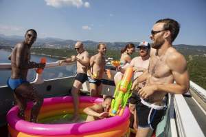 En route vers la Croatie et les Gay Games.