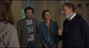 Frédéric (Eric Caravaca), Christine (Camille Cottin) et le Berger (Jean-Pierre Darroussin). DR