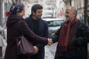 "Le meilleur...": Randa (Zineb Triki), César et Arthur. Photos Mika Cotellon