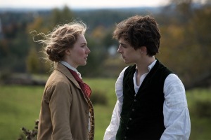 Jo March (Saoirse Ronan) et Laurie (Timothée Chalamet). DR