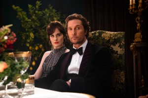 "The Gentlemen": Michelle Dockery et Matthew McConaughey. DR