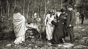 Sur le tournage de la vie et la passion de Jésus Christ. DR