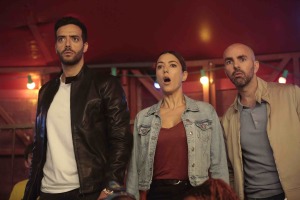 Rayane (Tarek Boudali), Stéphanie (Vanessa Guide) et Pierre (Julien Arruti) mènent l'enquête.