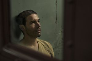 Mohamedou Ould Slahi (Tahar Rahim) à Guantanamo. DR 