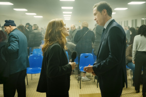 "Les promesses": Clémence (Isabelle Huppert) et Yazid (Reda Kateb). DR 