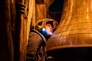 Dans le beffroi de Notre-Dame... Photo Mikaël Lefèvre