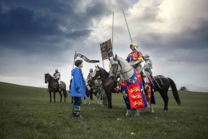 Quand Philippa rencontre le roi Richard III. DR