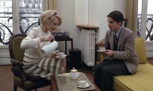 Delphine Seyrig et Jean-Pierre Léaud dans "Baisers volés". DR