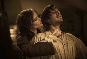 D'Artagnan (François Civil) et Milady de Winter (Eva Green). Photo Ben King