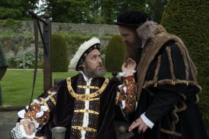 Avec Edouard Seymour (Eddie Marsan), un monarque qui voit des trahisons partout. DR