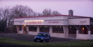 Un restaurant comme lieu de tournage... DR
