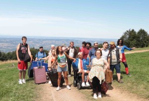 "Un p'tit truc...": en route pour la colo. Photos David Koskas