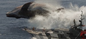"Jurassic...": Un mosasaurus en action! DR