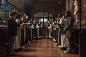 "Les dimanches": Ainara (Blanca Soroa) en visite au couvent. DR