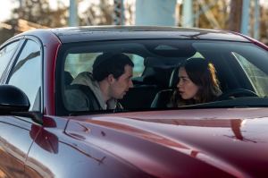 Daniel Kellner (Josh O'Connor) et Margaret Fairchild (Emily Blunt", des passeurs pourchassés. DR