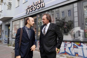 "Le héros...": Landmann (Léon Ullrich) et Micha Hartung (Charly Hübner).